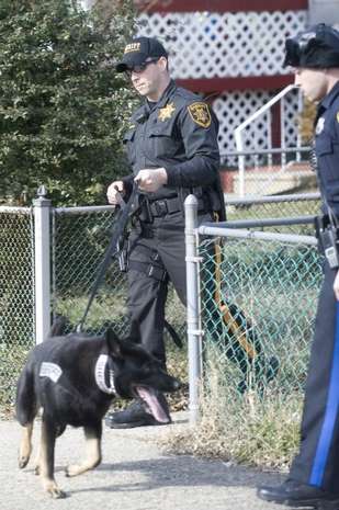 Camden K-9 Unit along Baird Boulevard, February 22, 2012