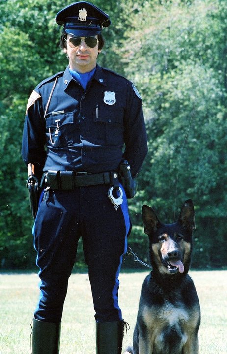 Officer Bob Nelson and Butch