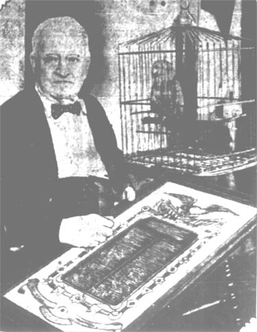 James H. Carey — Vet of 'Cheese Box on Raft', Camden Courier-Post, February 22, 1928