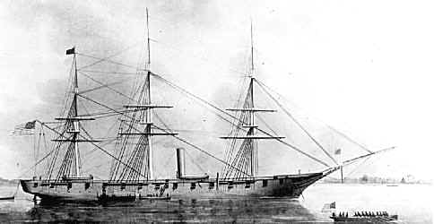 USS Hartford, Admiral Farragut's flagship