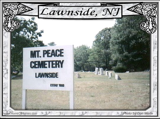 Mount Peace Cemetery, Lawnside, New Jersey