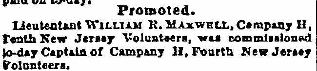 Philadelphia Inquirer, November 8, 1862 — promoted