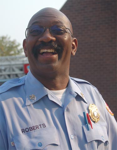 Camden Fire Department Fire Marshal Ralph Roberts, Camden Firemen's Memorial Dedication, 2006