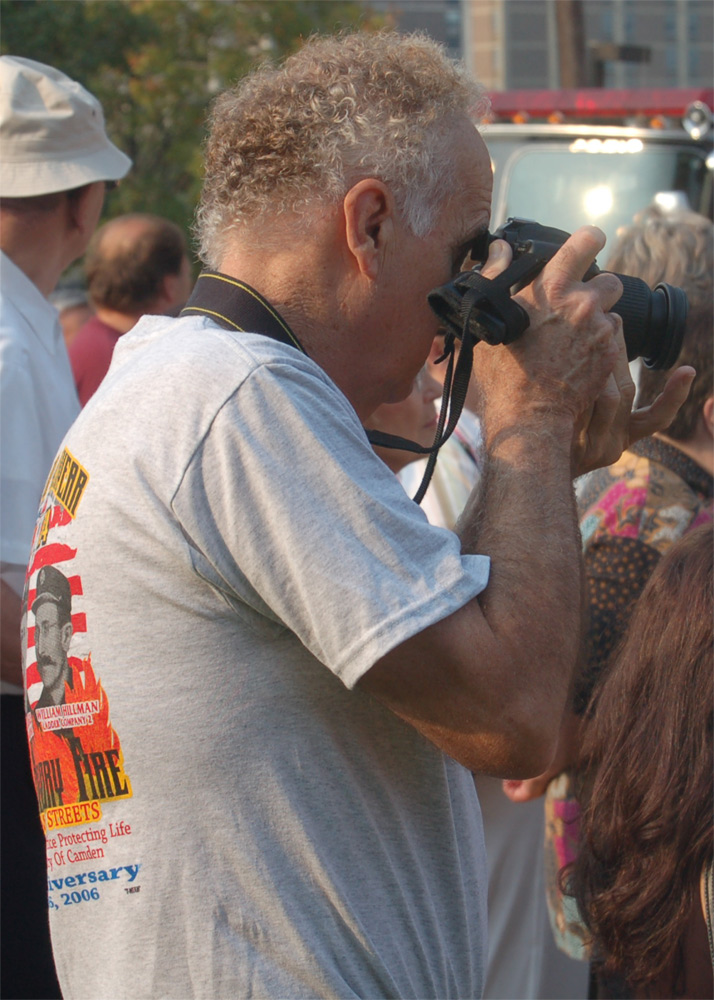 Camden Fire Department Fire Photographer Bob Bartosz, Camden Firemen's Memorial Dedication, 2006