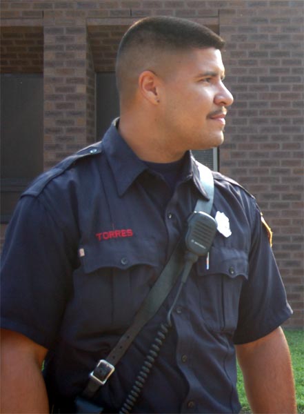 Camden Fire Fighter Orlando Torres, Camden Firemen's Memorial Dedication, 2006