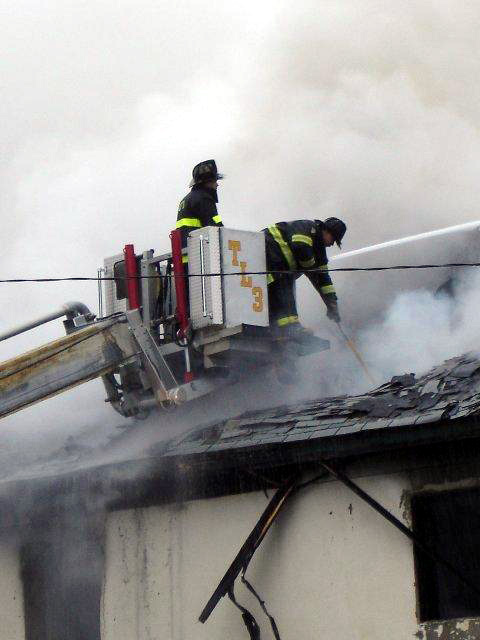 Two-Alarm Fire at the Antrim Hardware Building, April 2, 2005