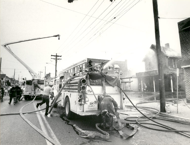 3420-22 Westfield Avenue fire, September 15, 1978