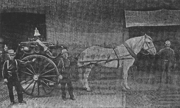 A History of Fire Fighting in Camden, photographs — Camden Courier-Post, October 7, 1936