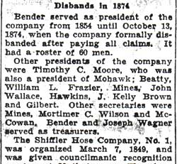 A History of Fire Fighting in Camden, Part 11 — Camden Courier-Post, October 8, 1936