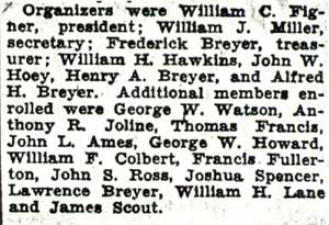 A History of Fire Fighting in Camden, Part 4 — Camden Courier-Post, October 9, 1936