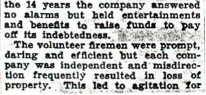 A History of Fire Fighting in Camden, Part 7 — Camden Courier-Post, October 9, 1936