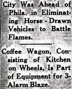 A History of Fire Fighting in Camden, Part 1 — Camden Courier-Post, October 12, 1936