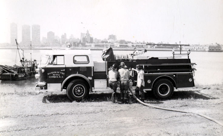 Engine Company 1, 1967 American LaFrance Pumper, August 31, 1972