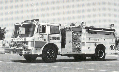 Hahn 1000 gpm Pumper, Engine Company 10, 1986