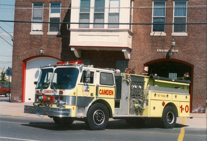 Hahn 1000 gpm Pumper, Engine Company 10, 1986