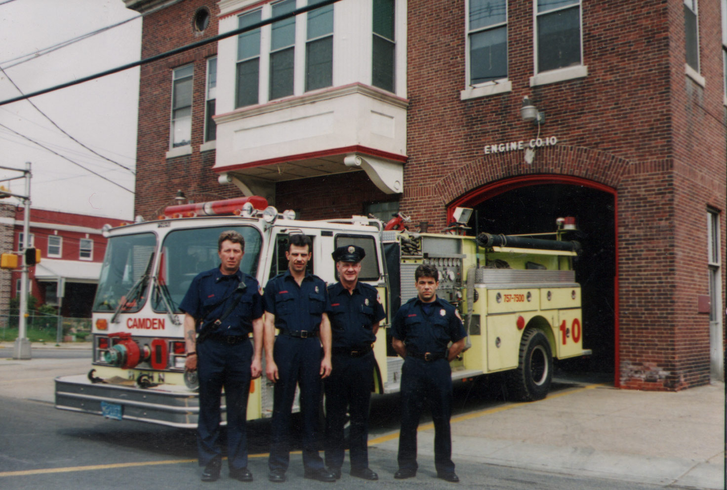 Engine Company 10, 1994, with Captain Charles Mayo