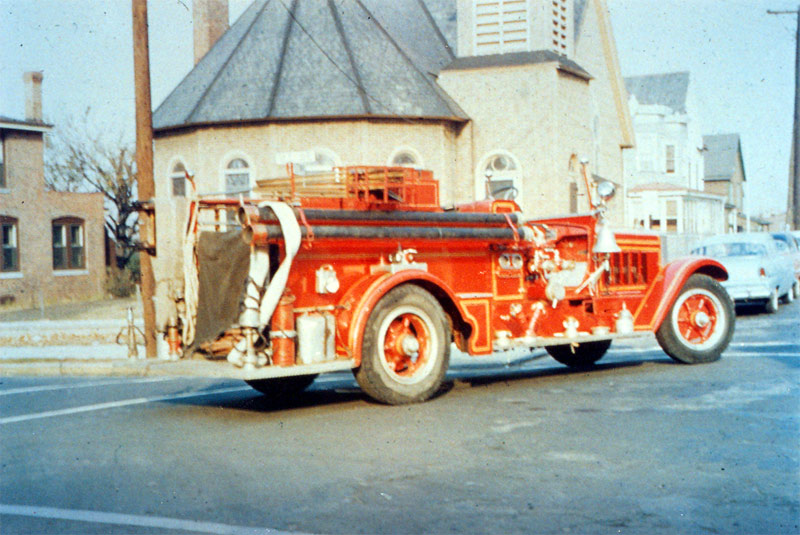 1928 American LaFrance 750 GPM Pumper, Engine Company 10, 1950s