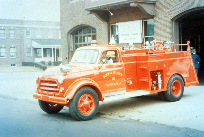 1954 Dodge-American LaFrance 200 GPM Hose Wagon, Engine Company 10