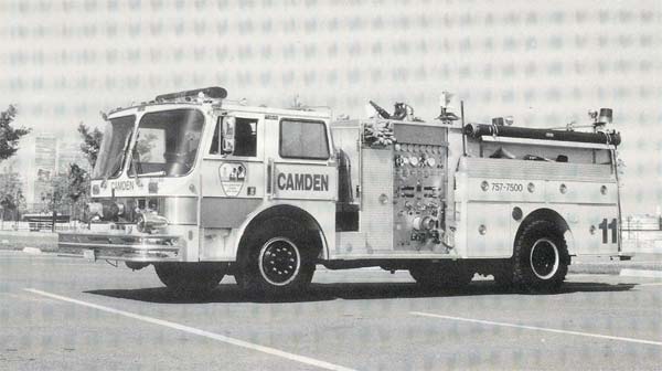 Hahn 1000 gpm Pumper, Engine Company 11, 1986
