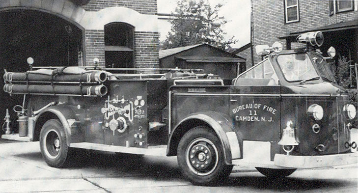 1955 American LaFrance 1000 GPM Pumper, Engine Company 11, 1956