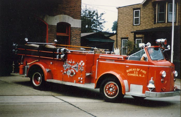 1955 American LaFrance 1000 GPM Pumper, Engine Company 11, 1956