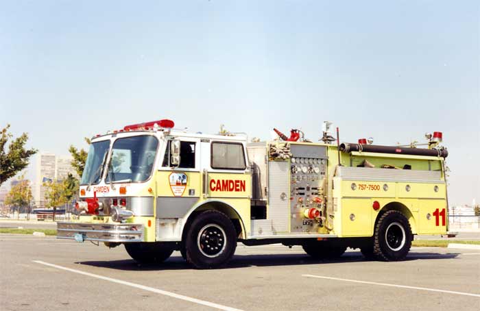 Hahn 1000 gpm Pumper, Engine Company 11, 1986