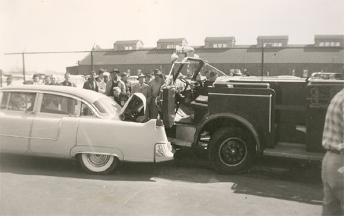Engine Company 3, April 3, 1957 — American LaFrance Pumper 1000 gpm