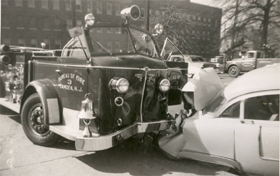 Engine Company 3, April 3, 1957 — American LaFrance Pumper 1000 gpm