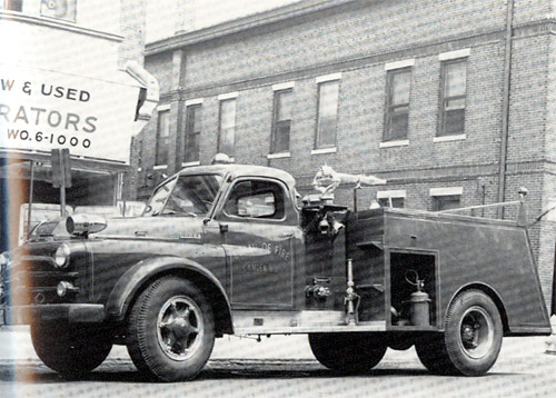 Engine Company 7, 1957 — 1957 Dodge-American LaFrance Hose Wagon 200 GPM