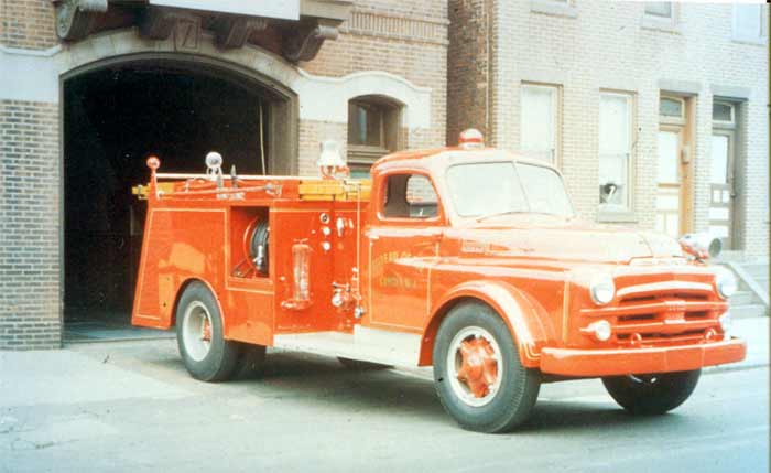 Engine Company 7, 1957 — 1957 Dodge-American LaFrance Hose Wagon 200 GPM