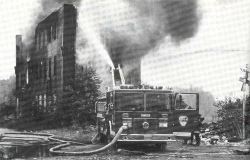 Southeast Corner of South 7th Street & Newton Avenue — about 1993, the former J.D. Johnson Plumbing Supply Co. building