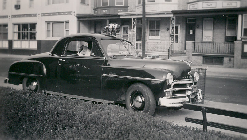 1950 Plymouth Coupe used by District Chief, about 1952