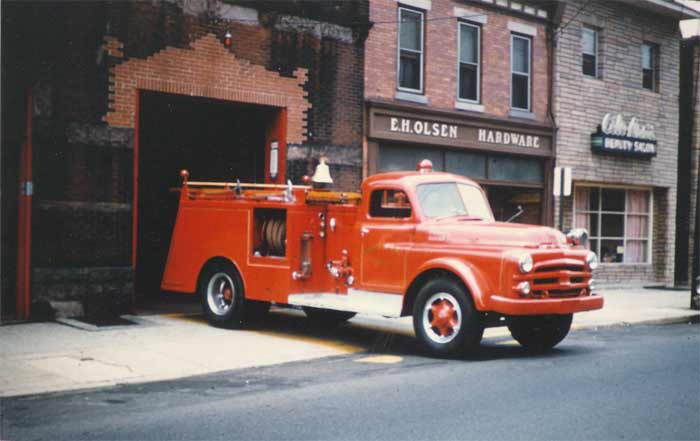 Engine Company 3, 1953 — Dodge Hose Wagon Pumper 200 gpm