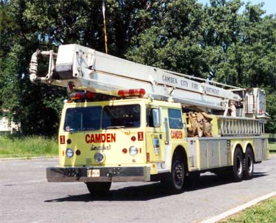 Ladder Company 1 in action, 1970s-1990s