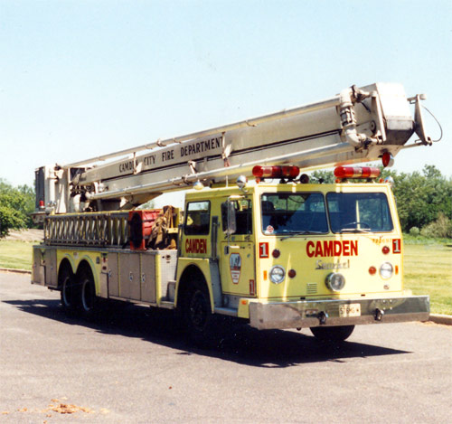 Ladder Company 1 in action, 1970s-1990s