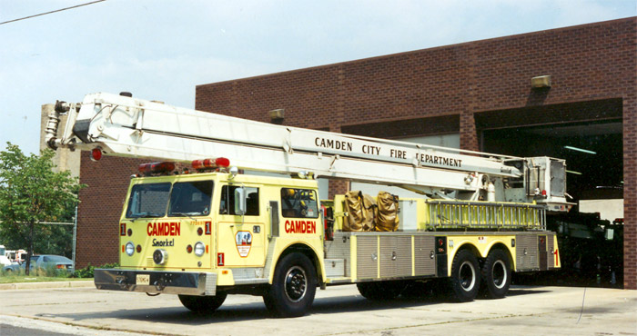Ladder Company 1 in action, 1970s-1990s