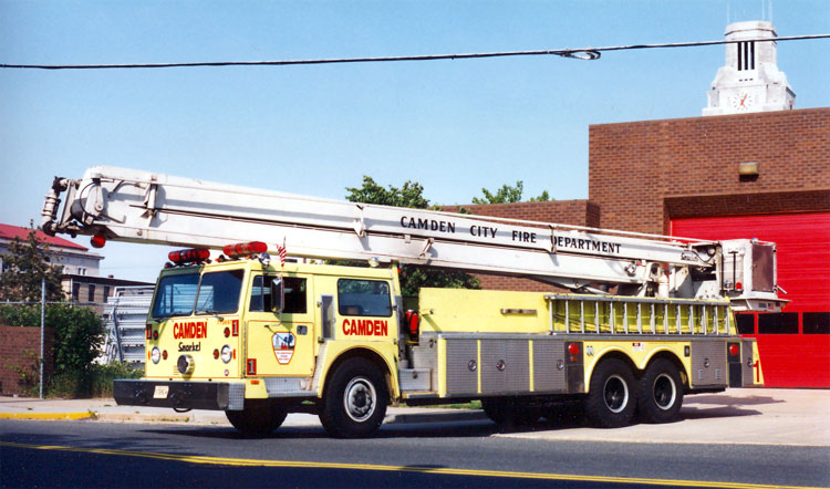 Ladder Company 1 in action, 1970s-1990s