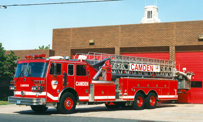 Ladder Company 1, 1992 Sutphen 100 Foot Tower Ladder