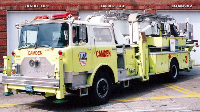 Tower Ladder Co. #3, 1983 Mack C.F./Baker 75-foot Aerialscope