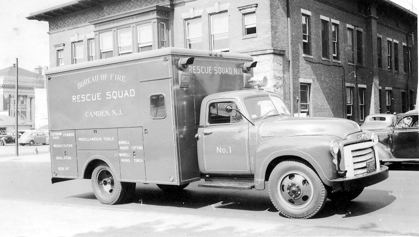 Rescue Company 1, 1951 GMC, June 14, 1952