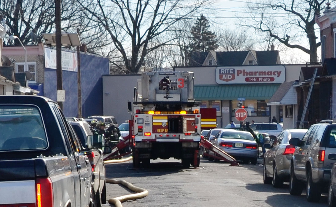View across Federal Street — December 3, 2011
