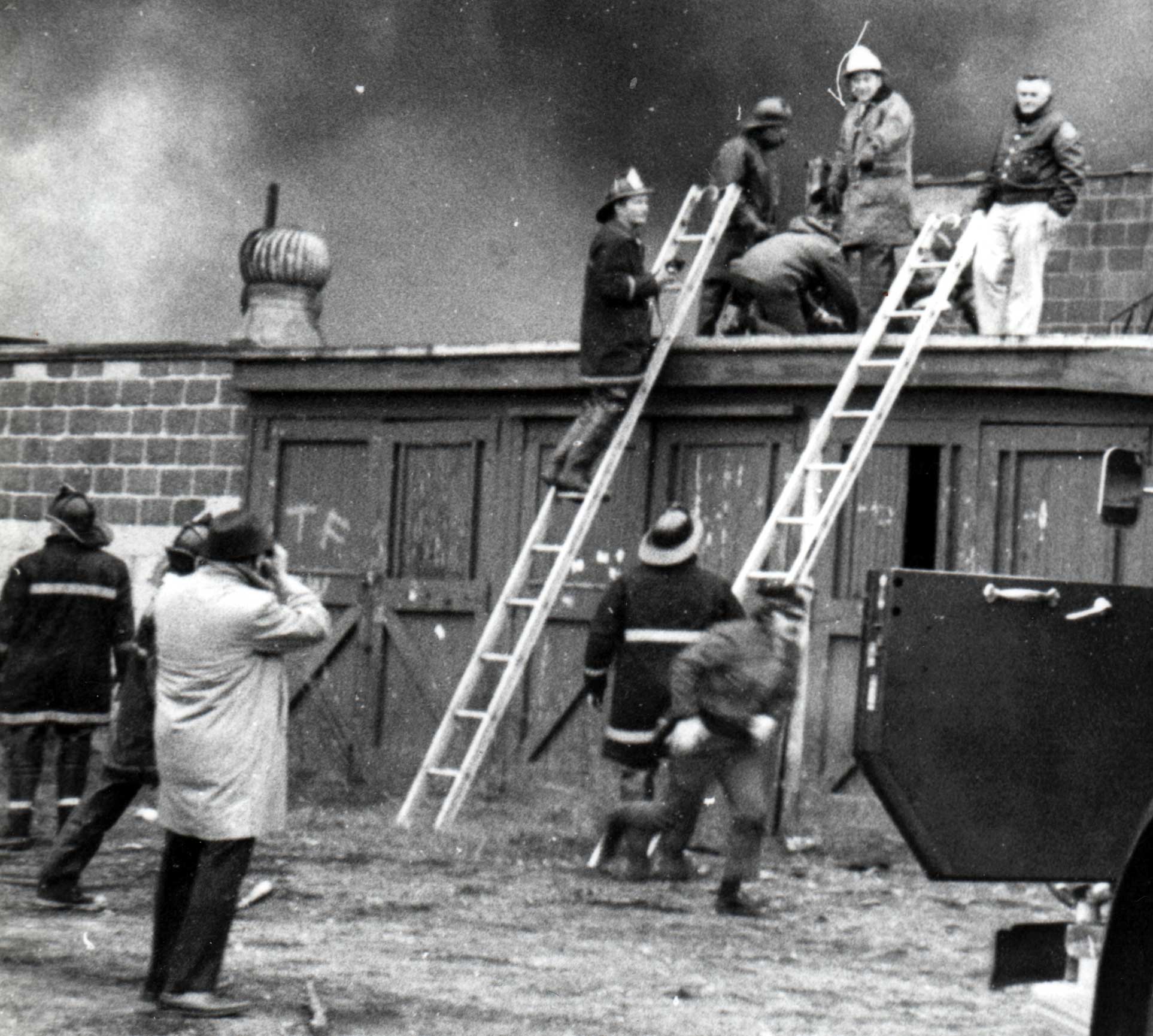 John R. Evans Leather Company fire, December 19, 1971