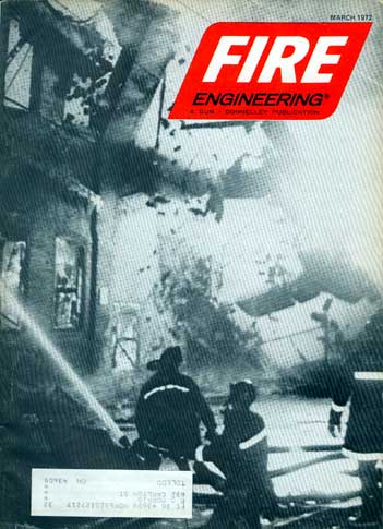 Fire Engineering Magazine March 1972 — John R. Evans Leather Company fire