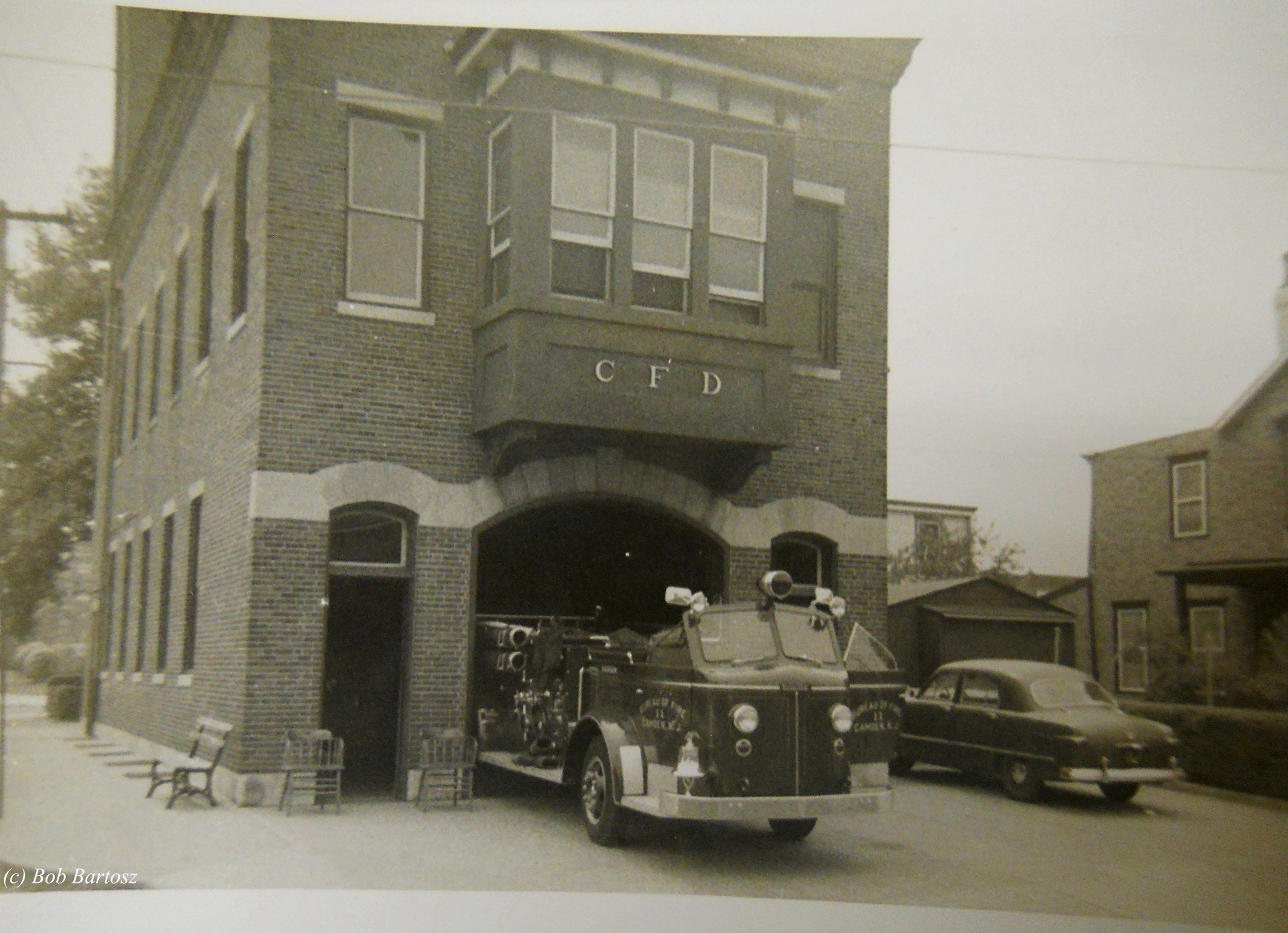 Engine 11's 1956 American LaFrance Pumper