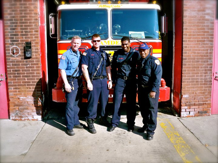 Squad Company 7 December 2010 — Captain Bryan Emenecker, Firefighters Dan Seybert, Joel Thompson, Tony Smalls