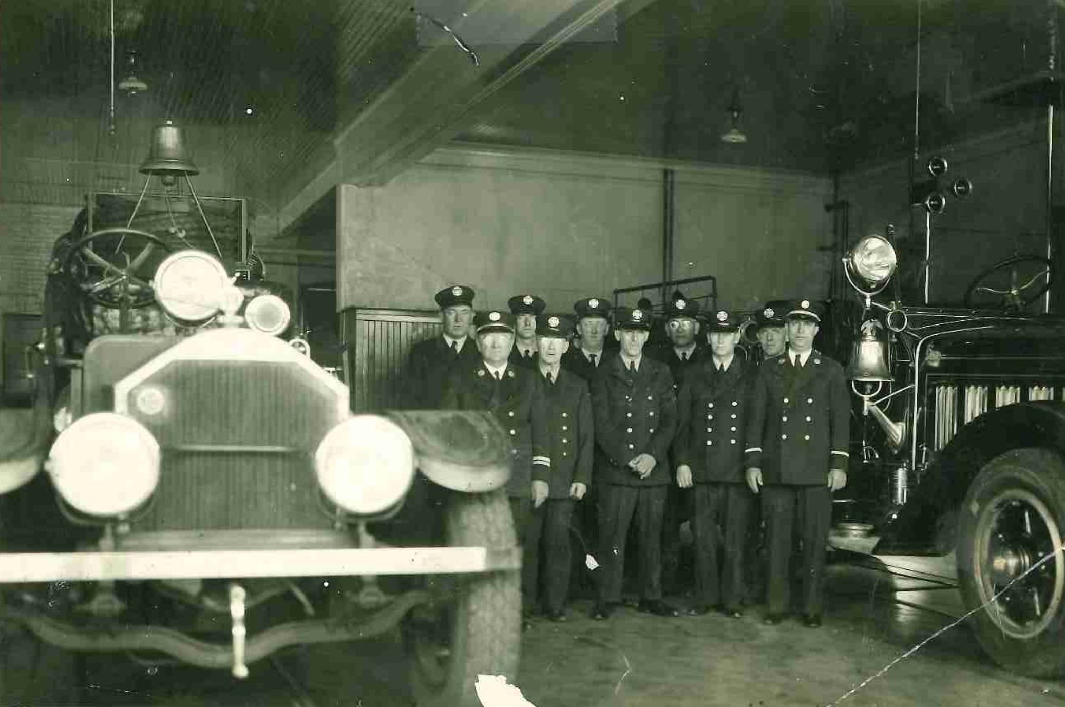 Ladder Company 3 and Engine Company 9, circa 1946 — second photo