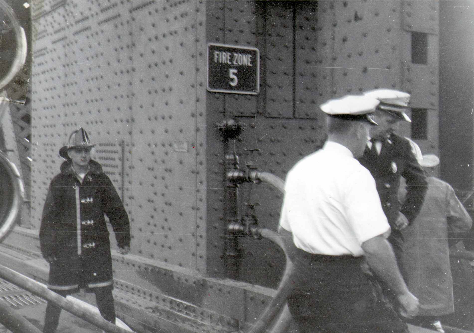 Fire prevention clipping, 1963
