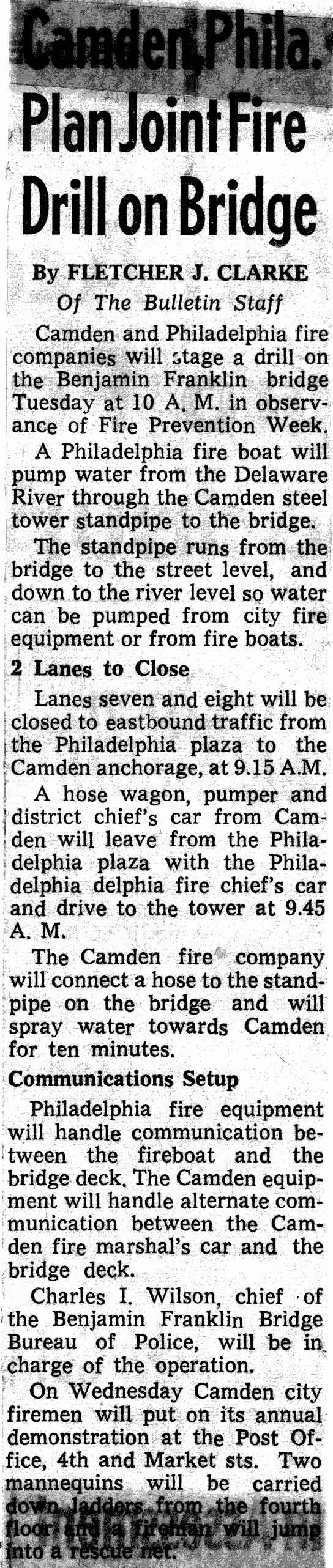 Fire prevention clippings, 1963