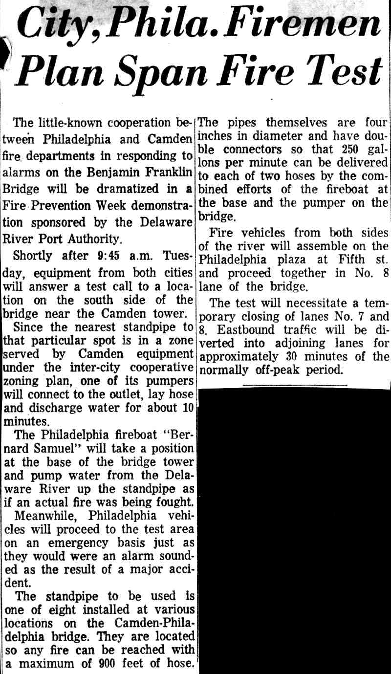 348 Sycamore Street fire prevention, 1963