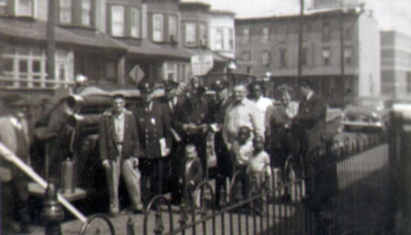 Cleanup campaign, 1964, double photograph